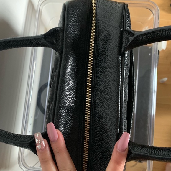 SOLD THRU DEPOP Authentic Chanel Mini Boston Bag - Picture 6 of 8